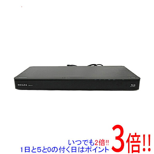 【中古】東芝 ブルーレイディスクレコーダ DBR-Z510 500GB 遠隔操作なし・本体いたみ