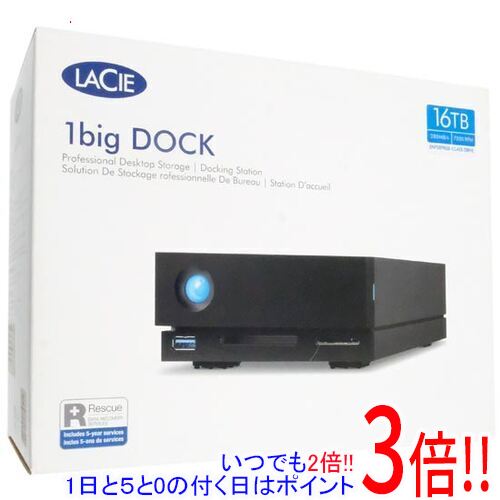 LaCie LaCie 1big Dock STHS16000800 16TB|エクセラー3号館 店