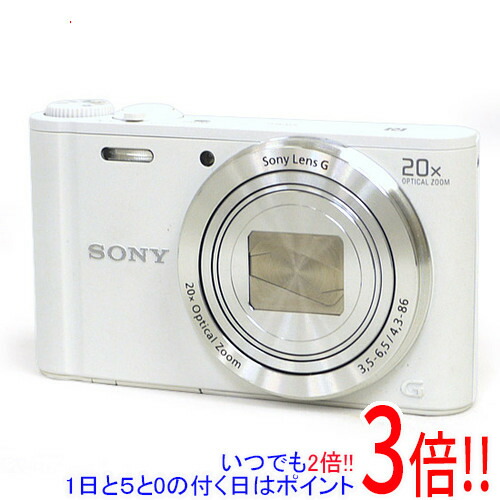 【中古】SONY製 Cyber-shot DSC-WX350 白いこと/1820万絵素