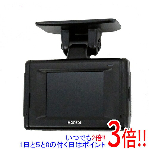 【延長保証対応!!】【新品訳あり(箱きず・やぶれ)】 コムテック ドライブレコーダー HDR301+14