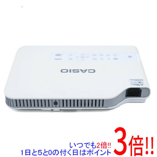 【いつでも２倍！1日と5.0のつく日、18日は3倍！】【中古】CASIO グリーンスリム プロジェクター XJ-A252 本体のみ