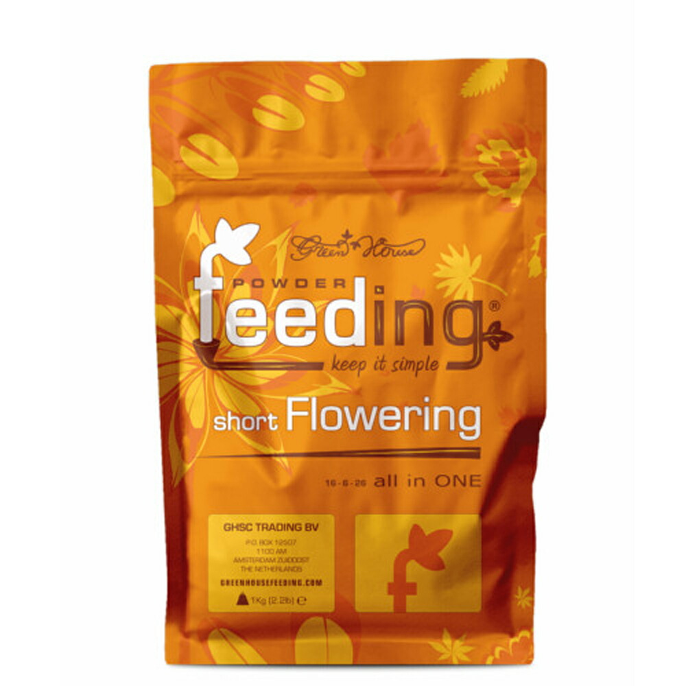 GreenHouseFeeding shortFlowering ショートフラワリング 1kg|室内園芸専門店 HOME GROWN