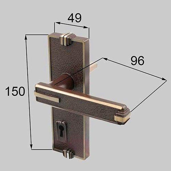 ■送料無料 C8AAB0207- 新日軽 門扉 ・フェンス用部品 把手(とって) 外部化粧座ハンドル アンバー色 商品コード : C8AAB0207|Home material