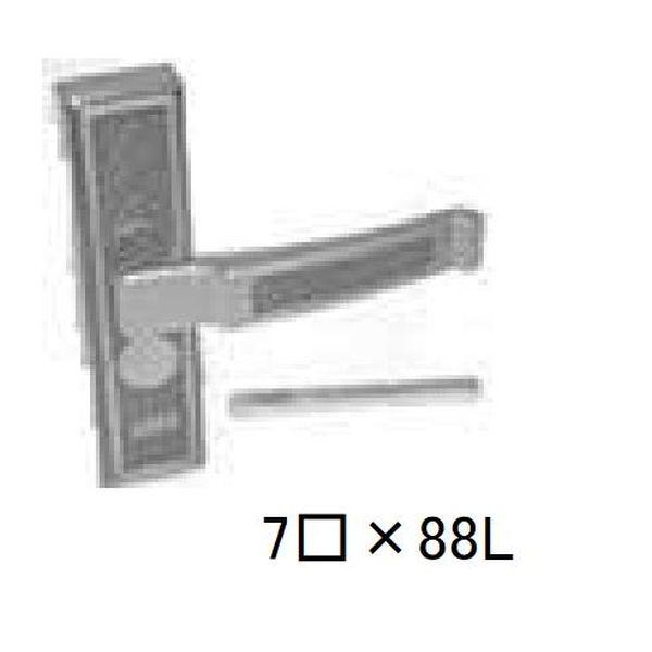 ■○料無料 新日軽 門扉 錠・手持ち部分部分品 円柱NA錠（受側・表）（両錠用・角芯付き添い人） ブロンズ KCE54030A
