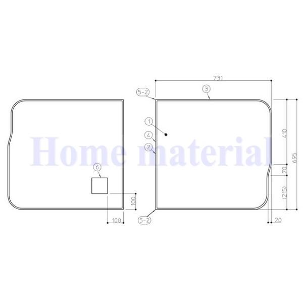 送料無料 お風呂のふた TOTO 風呂ふた 2枚割りフタ HD160 スクエアラクかる2枚 AFKKS80047LSAA21W AFKKS80047RSAA21W ( EKK80047WL EKK80047WR の後継品）