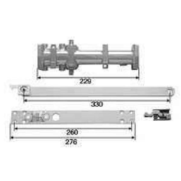 送料無料 LIXIL リクシル トステム ドアクローザー ホワイト DGBZ906 グリム勝手テラス204 用 左吊 90/11 ~95/3|Home material