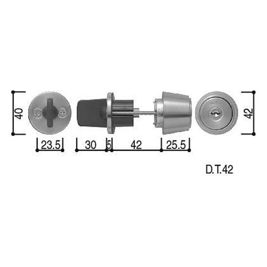 送料無料 YKK 勝手口ドア シリンダー・サムターン 交換用シリンダー・サムターンセット（1ロック）HH3K19021 部品コード DGHHW-HH3K19021