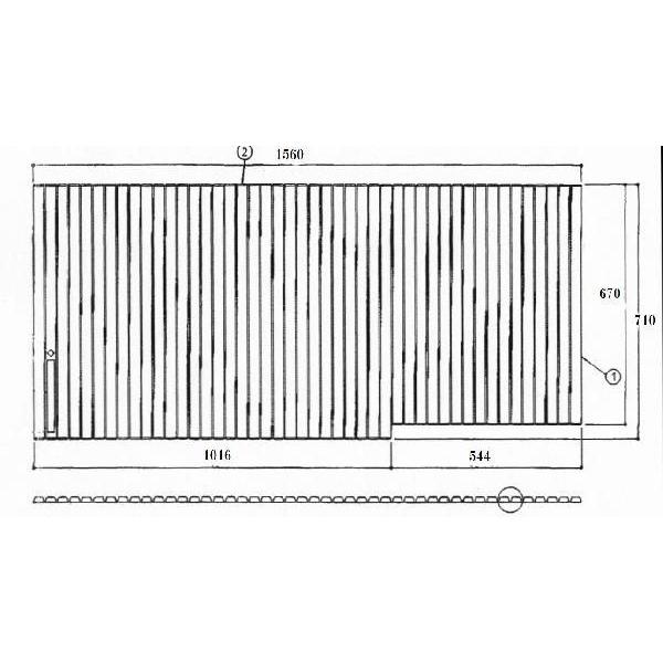 楽天市場】送料無料 お風呂のふた TOTO 風呂ふた 組み合わせ式 組み