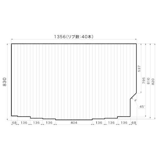 お風呂のふた パナソニック （松下電工 ナショナル） RSS78MN1YMREC ( RSS78MN1YMR GVR1204 の代替品）