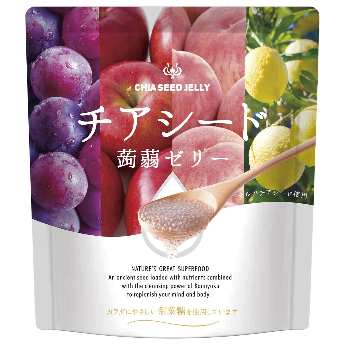 楽天市場】≪60個入≫【若翔】チアシード 蒟蒻ゼリー 4種の
