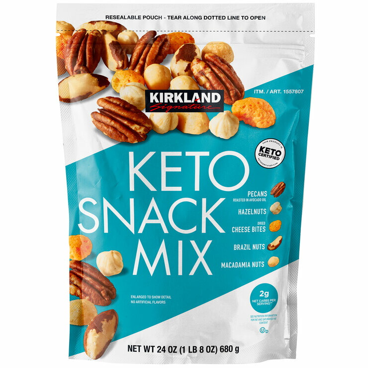 【楽天市場】カークランドシグネチャー ケト スナックミックス 680g Kirkland Signature Keto Snack Mix