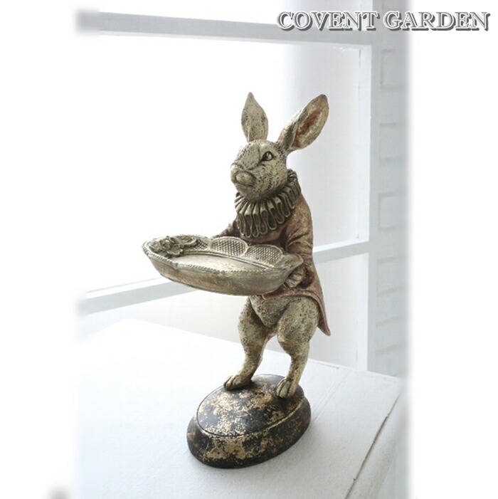 楽天市場】アクセサリートレイ うさぎ ウサギ 置物 置き物 雑貨