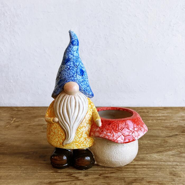 花鉢 プランター M エレガント 模様付 ガーデン 置物 花鉢 プランター