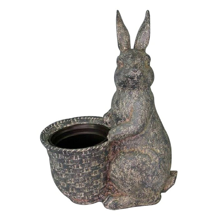 【クーポン発行中】【東洋石創】アニマルプランター（RABBIT)【80423】【フラワーポット 植木鉢 Gardening 置物 うさぎ ウサギ 動物 オーナメント 庭 オブジェ】【インボイス対応】