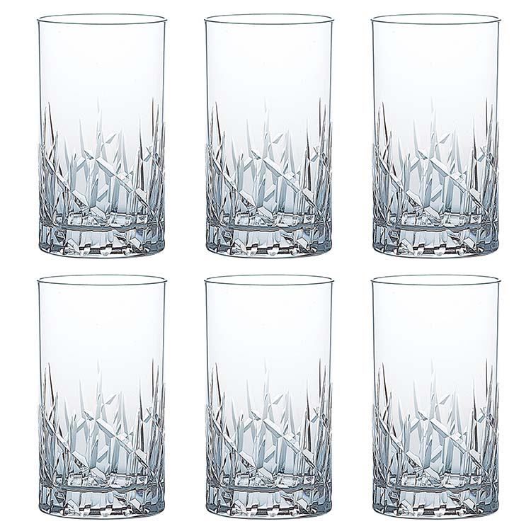 【送料無料】 東洋佐々木ガラス タンブラー ニューマタン 食洗機対応 日本製 6個セット 245ml BT-27908CC-C9