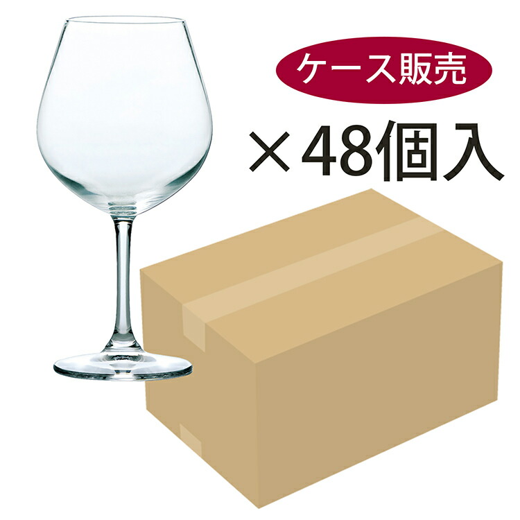 東洋佐々木ガラス ワイングラス レセプション ブルゴーニュ 食洗機対応 日本製 670ml 48個セット ケース販売 30k85hs ワイン コップ グラス 脚付き あし付き シングル 赤ワイン 白ワイン お洒落 ガラス 食洗機 丈夫 酒 誕生日 Sgcc Bm