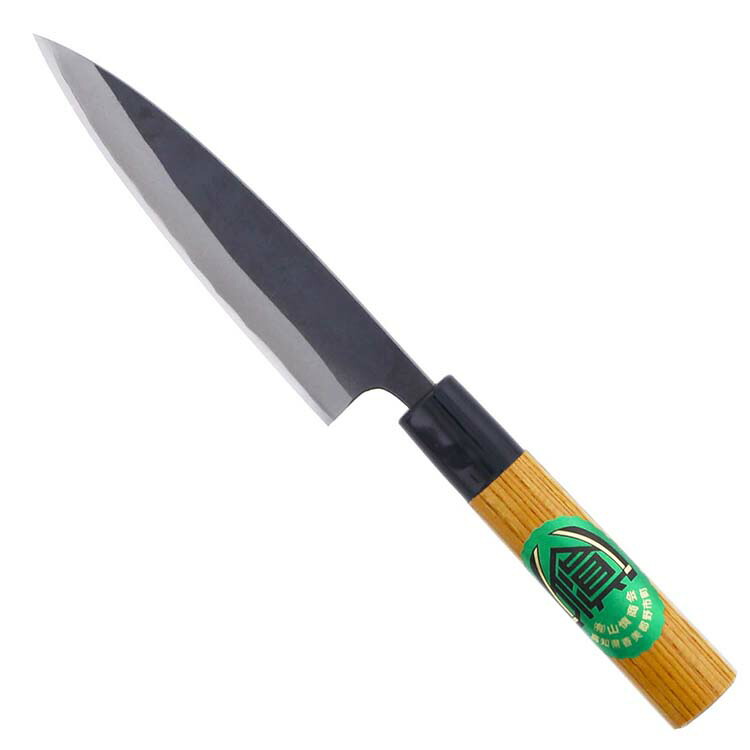 【送料無料】 山慎商会 和ペティ包丁 土佐ブラック 柄付 カバー付 (箱入) 135mm ( ペティナイフ 刃物 ステンレス 鋼 箱入り ケース 和包丁 万能 キッチン 肉 鶏 魚 野菜 三枚おろし 料理 調理 )