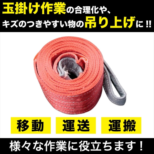 スリングベルト5t5M2本セット幅125mm