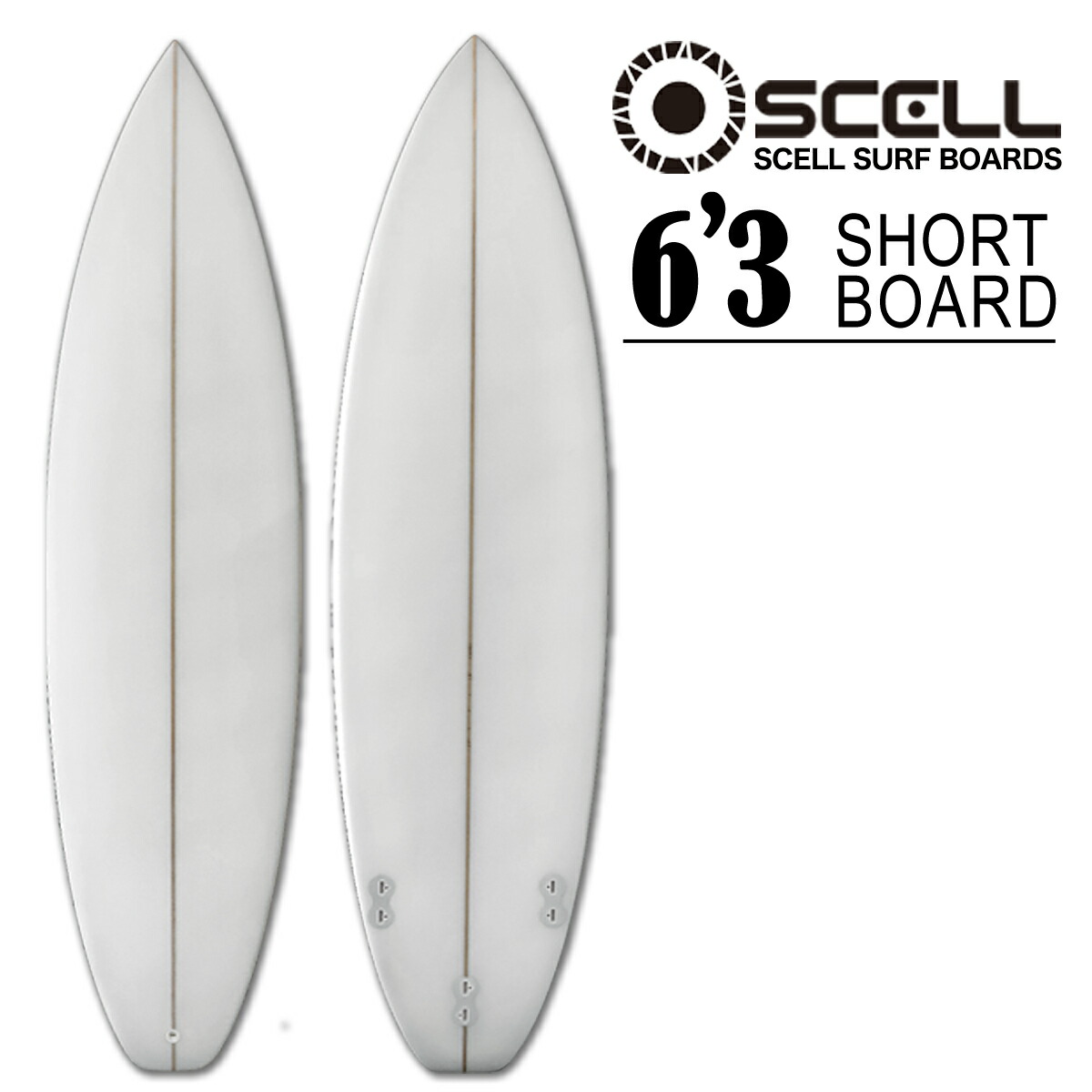 torq ショートボード ホワイト 3フィン torq surfboard トルク サーフボード PINLINE DESIGN MOD FISH 6