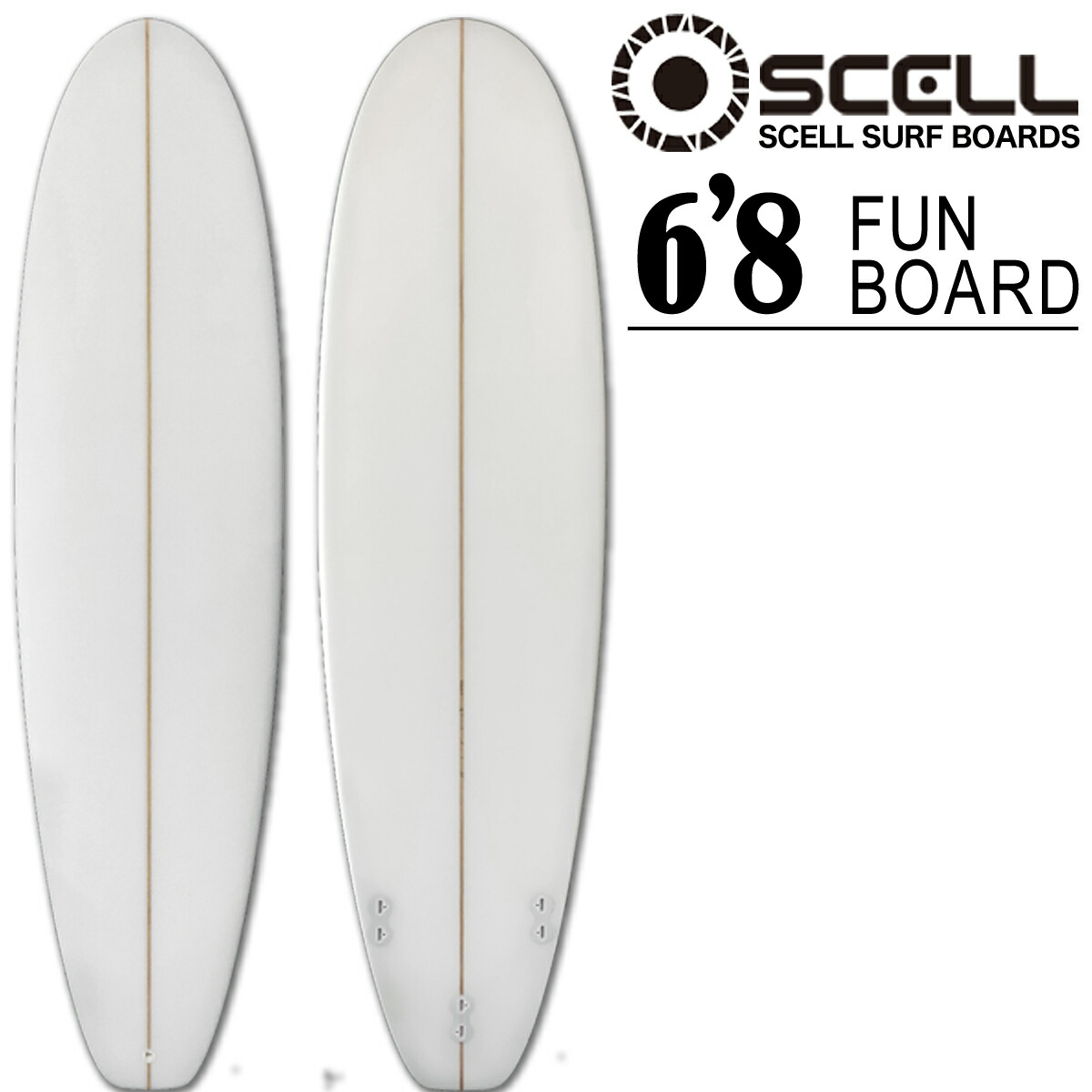 楽天市場】サーフボード ショートボード クリア 6'3 ホワイト 白