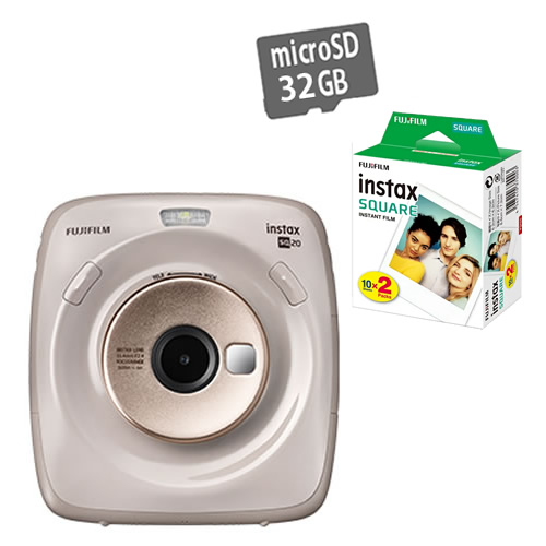 保存版 楽天市場 フィルム枚 Microsdhc32gb付 フジフイルム ハイブリッドインスタントカメラ チェキスクエア Instax Square Sq ベージュ Fujifilm Sq ましかくチェキ 真四角チェキ ホームショッピング 在庫有 Blog Belasartes Br