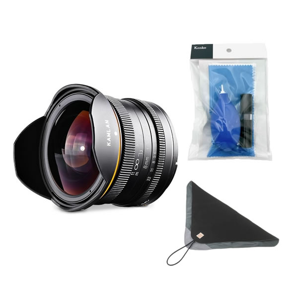 カメラ用交換レンズ-【送料込】 8mm 超広角単焦点レンズ KAMLAN レンズ カムラン F3.0 (交換レンズ) 品番:KAM0002 ソニーE マウント カメラ用交換レンズ-【送料込】 8mm 超広角単焦点レンズ KAMLAN レンズ カムラン F3.0 (交換レンズ) 品番:KAM0002 ソニーE マウント