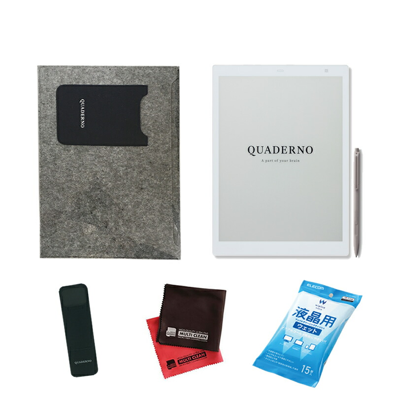 楽天市場】富士通 電子ペーパー クアデルノ QUADERNO A4 (Gen.2 ...