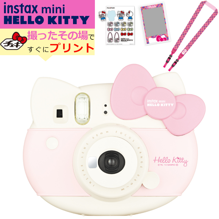 フジフイルム インスタントカメラ チェキ instax mini HELLO KITTY