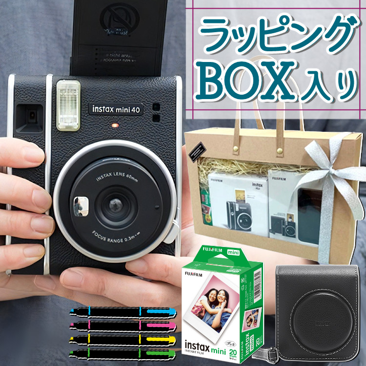 富士フィルム チェキ インスタントカメラ mini instax 12ギフトBOX