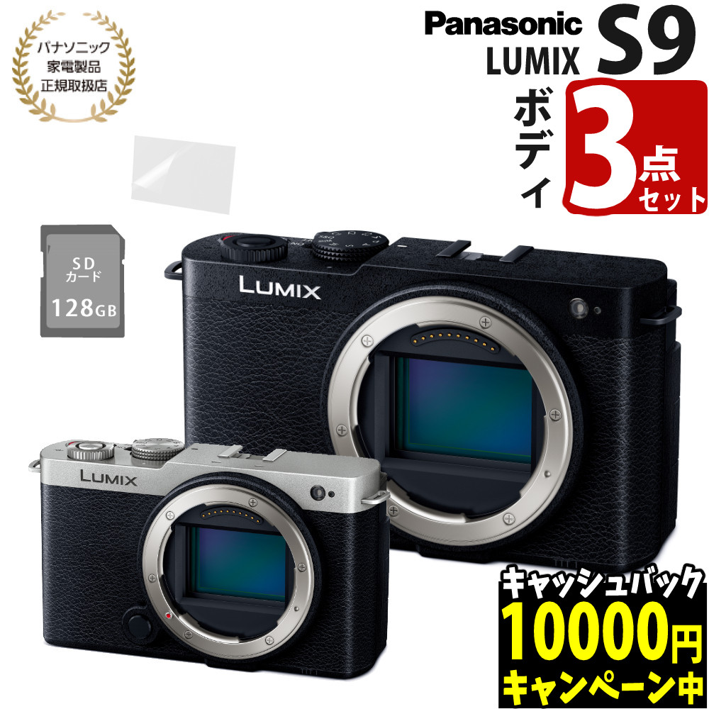 楽天市場】（SD＆アダプタ等5点セット）パナソニック LUMIX S9 ボディ