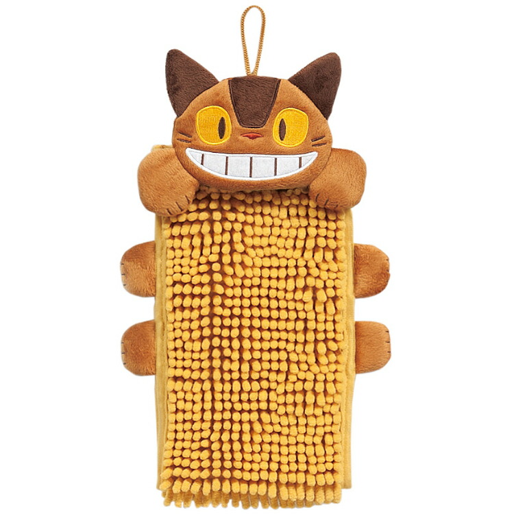 ジブリ お手拭き マット センコー にこにこネコバス バスマット 玄関マット タオル もこもこ 洗える おてふき となりのトトロ ねこばす 吸水 速乾 ラッピング不可 Magazinpegas Cz