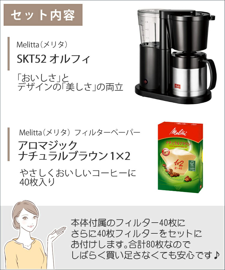 となる Melitta(メリタ) ALLFI ( : キッチン家電 とタイミン