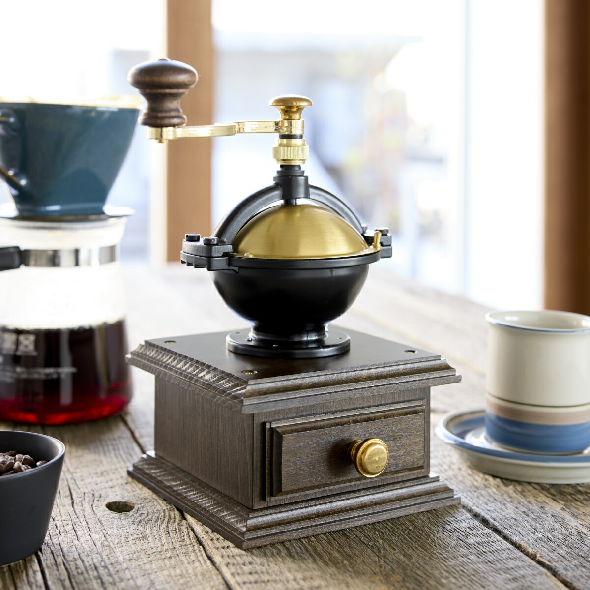 楽天市場】Kalita(カリタ) 手挽きコーヒーミル ミニミル [豆挽き][硬質鋳鉄製臼歯使用] (#42005) : ホームショッピング