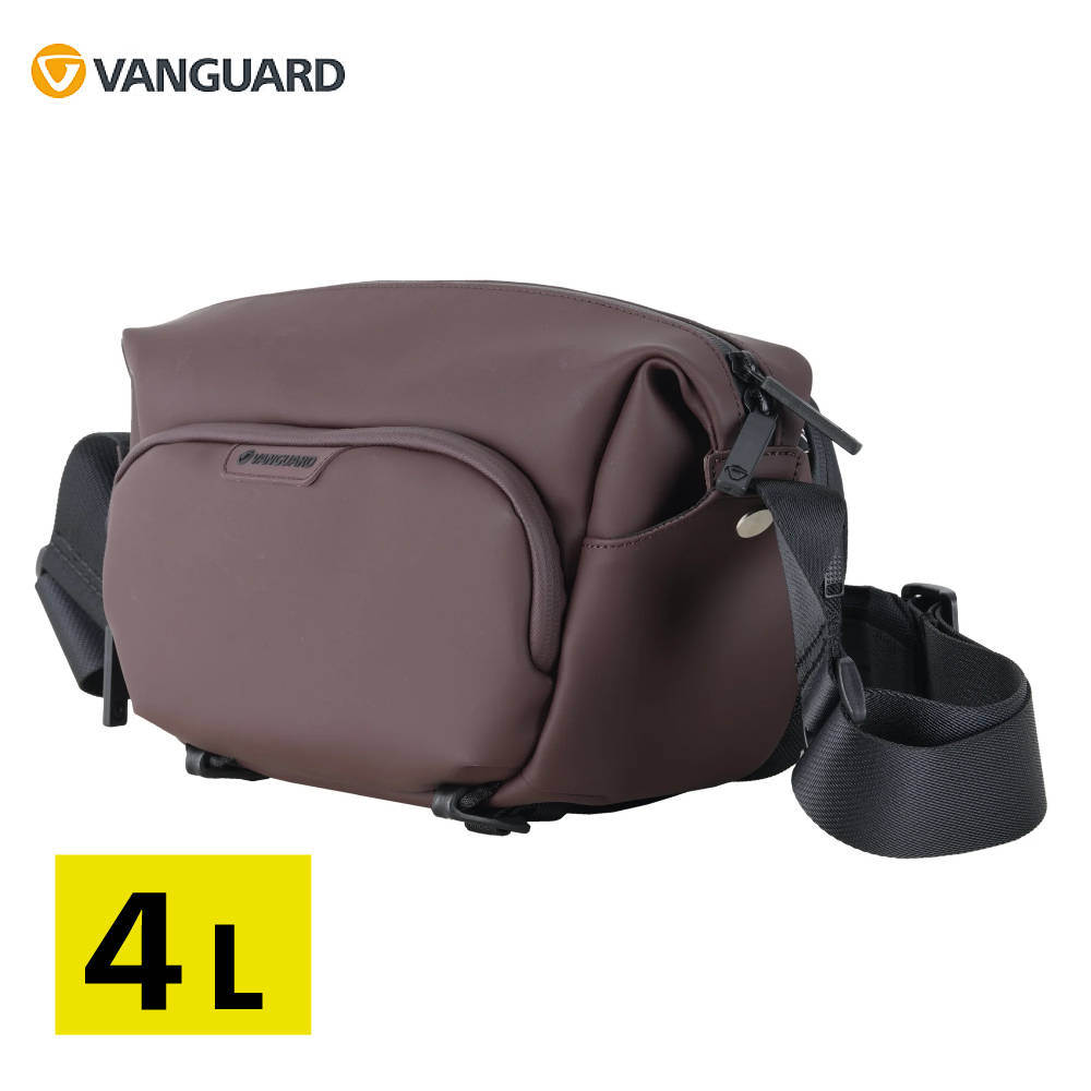 VANGUARD バンガード VEO LITE S4L CH チョコ 容量4L カメラバッグ ショルダーバッグ 肩掛け 機材 収納 （ラッピング不可）