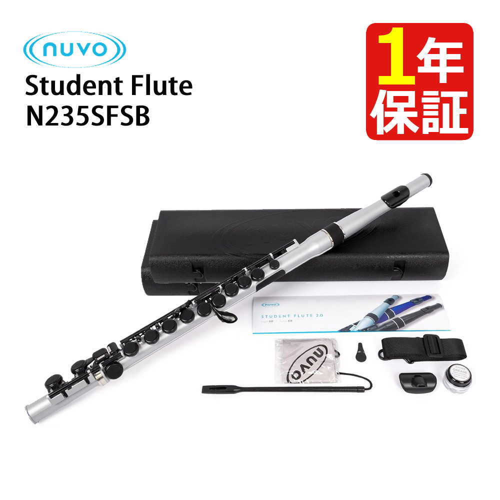 Nuvo Student Flute 2.0 Silver/Black - Walmart.com