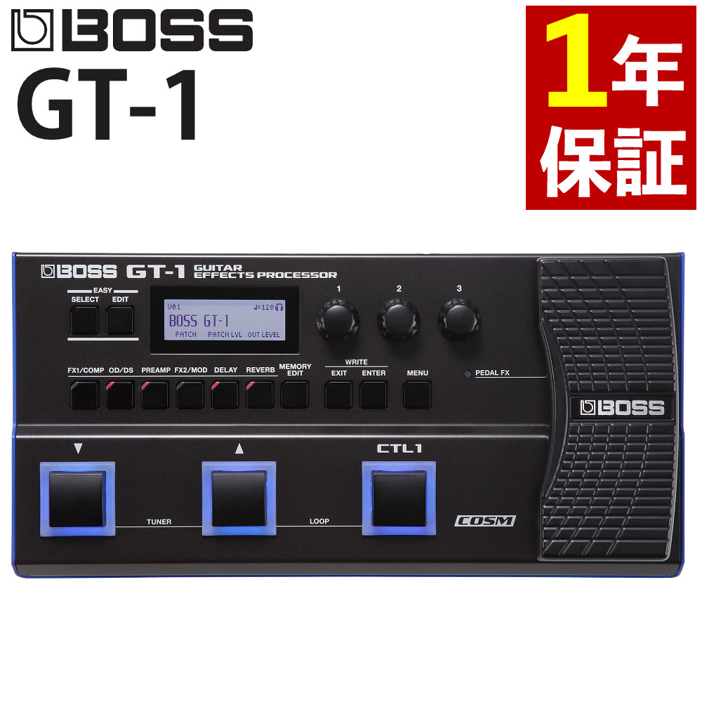 楽天市場】BOSS / GT-1 Guitar Effects Processorマルチエフェクター