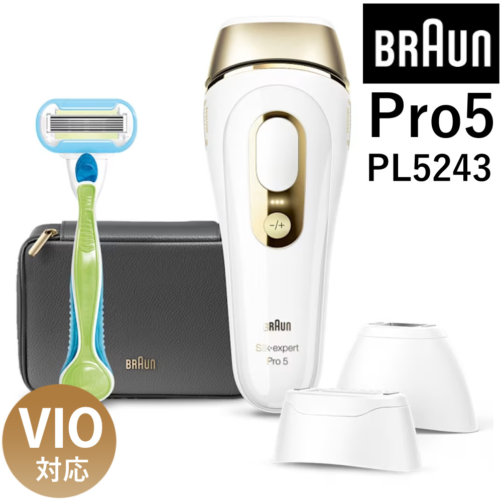 ブラウン 光脱毛器 シルクエキスパート Pro 5 ブラウン シルクエキスパートプロ5 IPL ムダ毛処理 光美容器