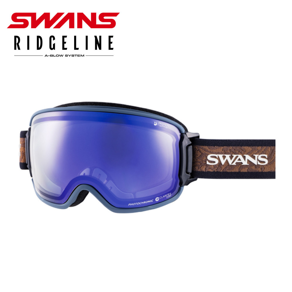SWANS RIDGELINE ゴーグル 楽天市場】スワンズ ゴーグル 24-25 RIDGELINE-MDH-CMIT-BL SBLU