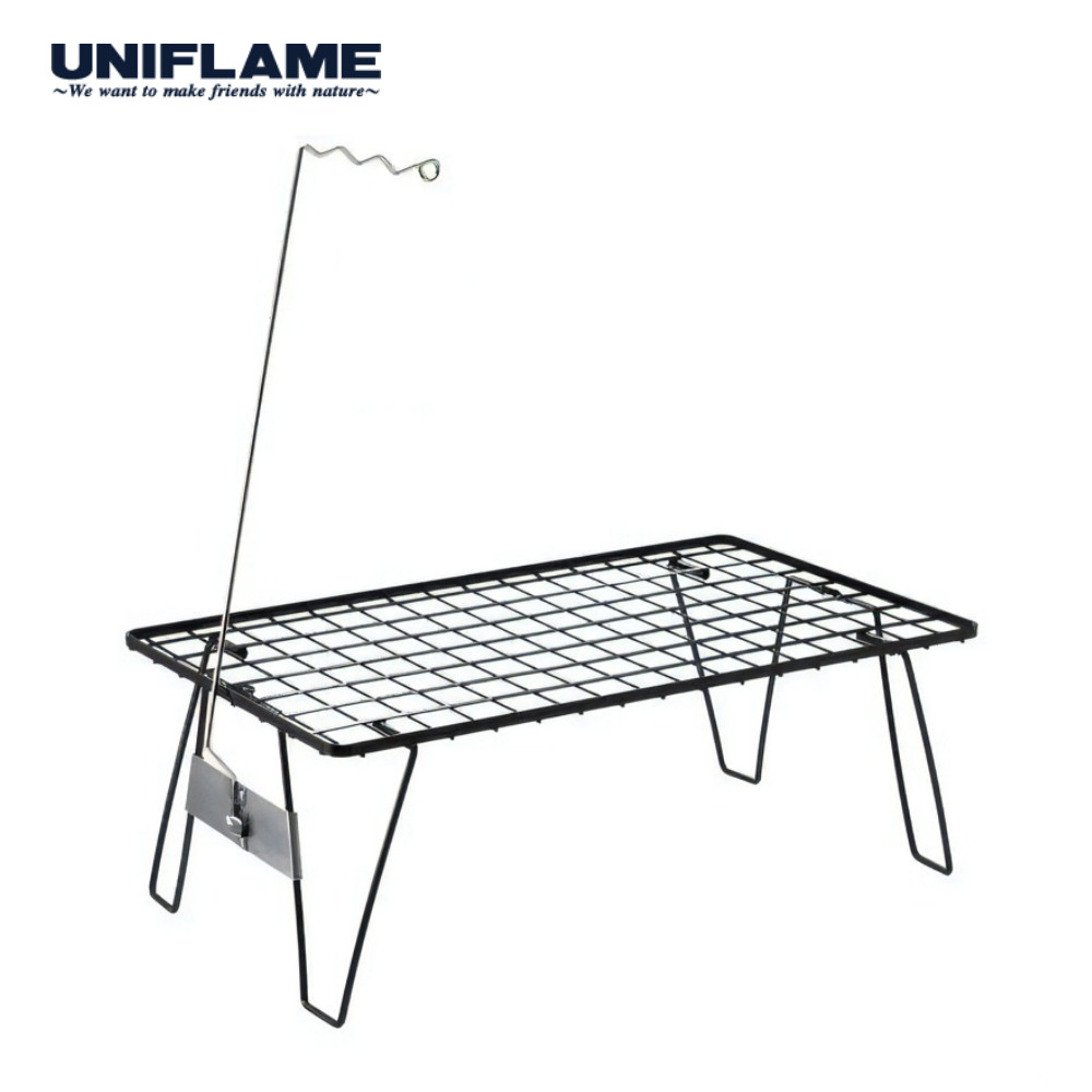 ユニフレーム　焚き火テーブル ランタンスタンド ハンガーラック OUTDOOR BASE:【UNIFLAME（ユニフレーム）】3月15日(土)発売の新