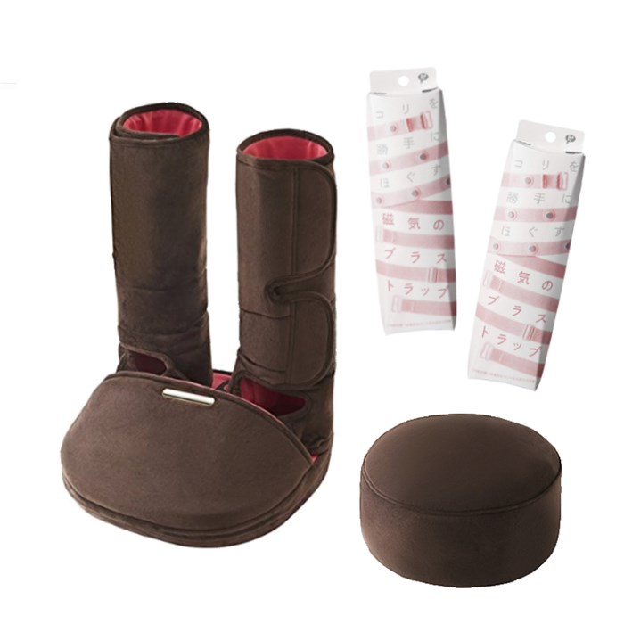 早割クーポン フットマッサージャー ふくらはぎ 足裏 エアーマッサージャー Am 40 Br ショコラ ブラウン女性 フジ医療器 マシュア マッサージ機 マッサージ器 磁気ブラストラップセット ラッピング不可 最安挑戦 Www Porsche Com Mk