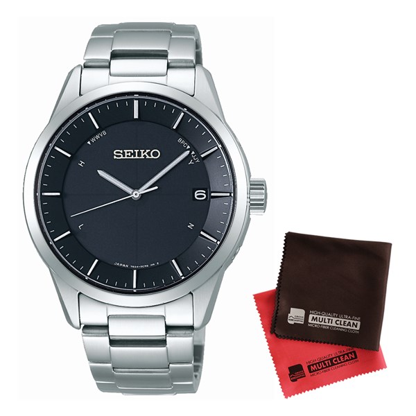 レビュー高評価の商品 Selection セイコーセレクション Seiko Sbtm249 腕時計 セット 国内正規品 セイコー Seiko メンズ クロス2枚セット チタンバンド アナログ表示 電波ソーラー S0306 Sei 5026 Rashiastrologer Com