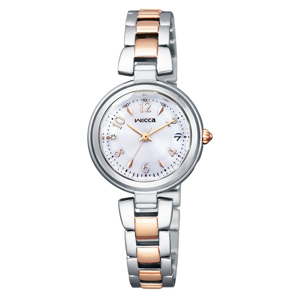 手数料安い シチズン Citizen 腕時計 Ks1 538 11 ウィッカ Wicca レディース ときめくダイヤ ステンレスバンド 電波ソーラー アナログ 国内正規品 50 Off Satpolpp Siakkab Go Id