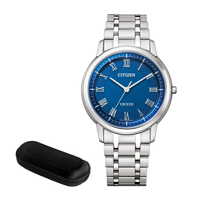 （時計ケース付） シチズン CITIZEN 腕時計 AR4000-63L エクシード EXCEED メンズ エコ・ドライブ 年差±10秒 G530リファイン アナログ チタンバンド ソーラー（国内正規品） 46,200円