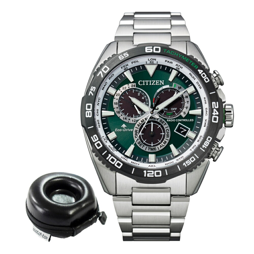 （時計ケース付） シチズン CITIZEN 腕時計 CB5034-91W プロマスター PROMASTER メンズ LAND Motor E660 追加カラー 多針アナログ ステンレスバンド ソーラー電波（国内正規品）
