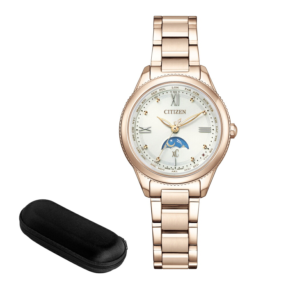 （時計ケース付） シチズン CITIZEN 腕時計 EE1004-57A クロスシー xC レディース daichiコレクション daichi Collection マスコミモデル アナログ チタンバンド ソーラー電波（国内正規品）｜ホームショッピング