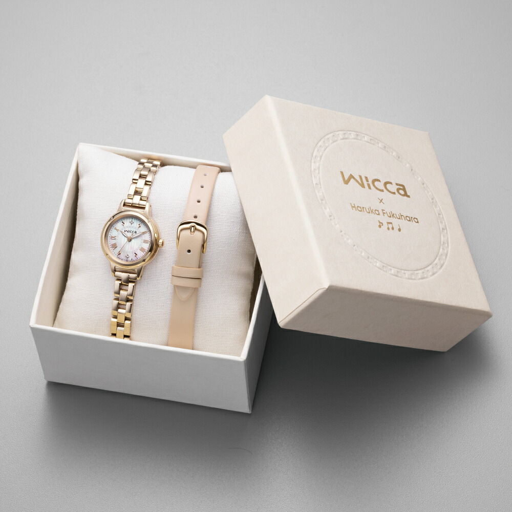 シチズン CITIZEN 腕時計 ソーラーテックデイ&デイト KP3-627-11 ソーラーパワー 福原遥さんコラボモデル wicca ウィッカ 限定 メーカー保証1年間 ステンレスバンド アナログ (国内正規品)(2月新商品)