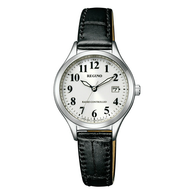 シチズン CITIZEN 腕時計 KS1-210-20 レグノ REGUNO ソーラー電波 レディース 革バンド アナログ ソーラー電波（国内正規品）