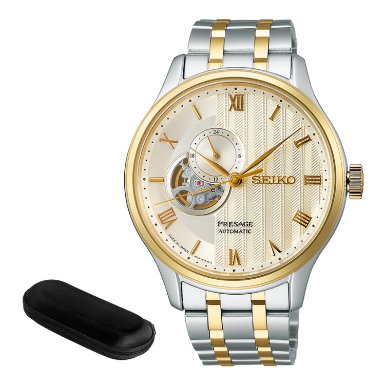 （時計ケース付）セイコー SEIKO 腕時計 SARY238 プレザージュ PRESAGE メンズ Japanese Garden 自動巻き(手巻付) ステンレスバンド 多針アナログ メーカー保証3年（国内正規品）
