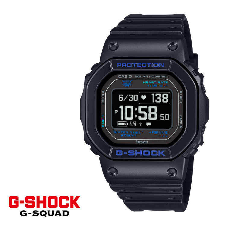 G-SHOCK DW-H5600-1JR Bluetooth国内正規品 カシオ 楽天市場】G-SHOCK G-SQUAD DW-H5600-1JR マットブラック カシオ