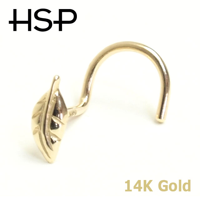 ボディピアス 20G トラガス 14K ゴールド リーフ ノーズスクリュー 軟骨ピアス 耳ピアス ヘリックス ボディピアス 14金 ボディピアス ラブレット リップ ボディピアス 金属アレルギー ボディピアス【宅配便送料無料】 ポイント消化 消費